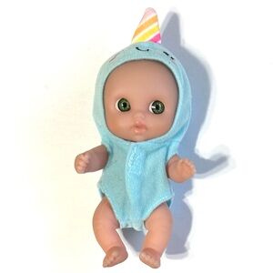 4/$20 JC Toys My Sweet Love Berenguer 5” Doll in Unicorn Outfit